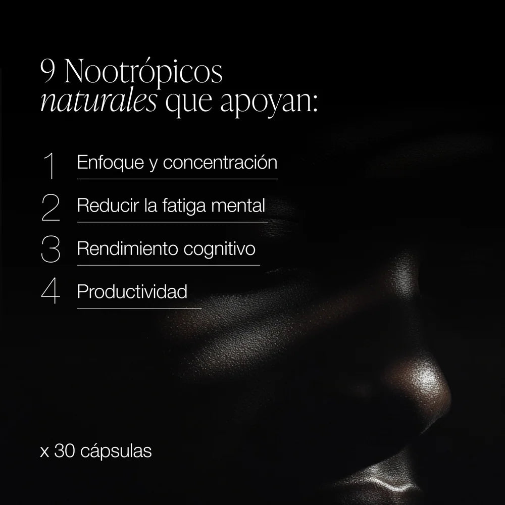 ZZEN Focus Nootrópico Natural - 30 Comprimidos.